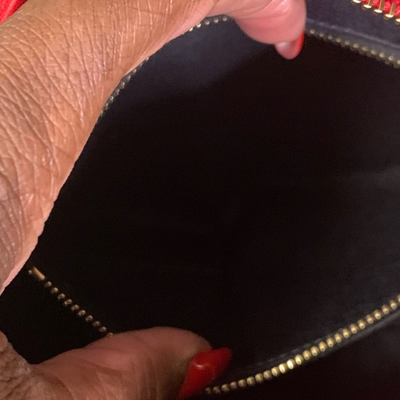 Yves Saint Laurent YSL Logo Vintage Camera Bag Crossbody Designer Luxury Red - Picture 6 of 13